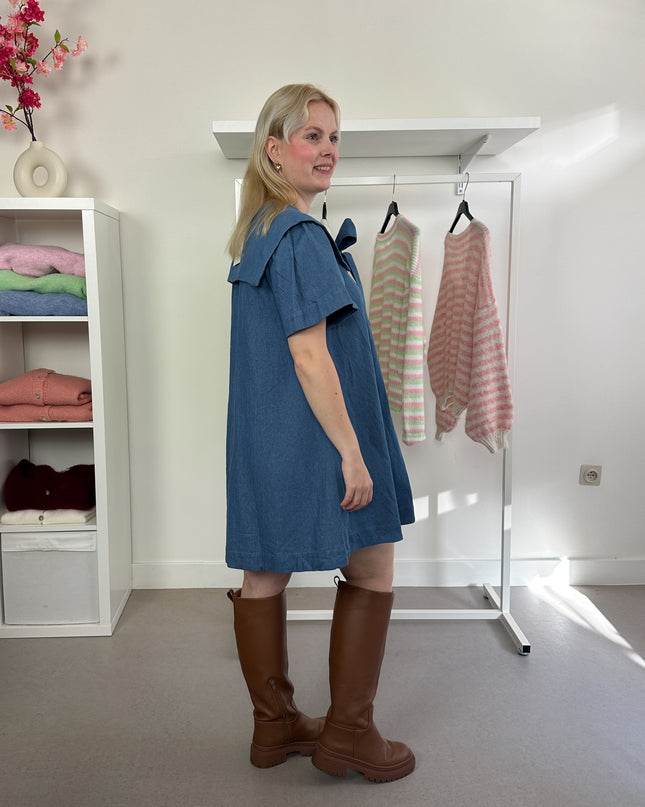 Jeansdress Bow