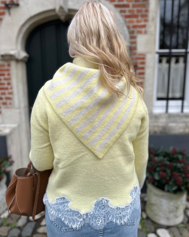 Scarf Yellow Stripes