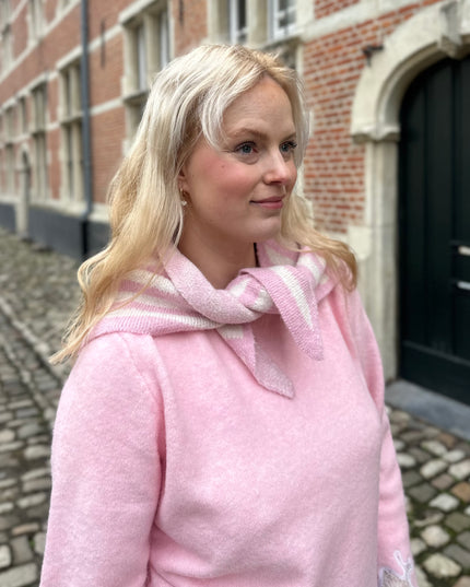Scarf Pink Stripes