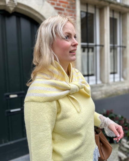 Scarf Yellow Stripes