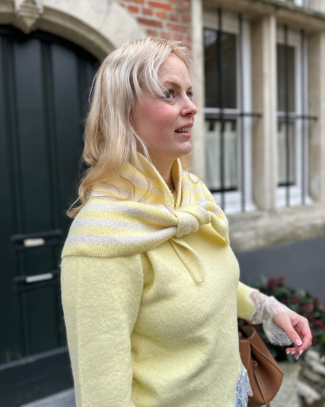 Scarf Yellow Stripes