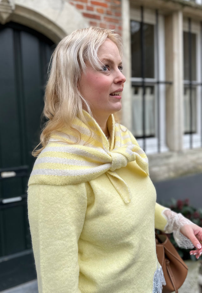 Scarf Yellow Stripes