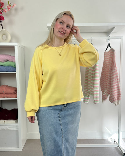 Spring Sweater Yellow