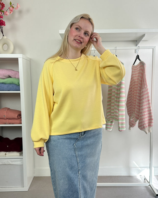 Spring Sweater Yellow