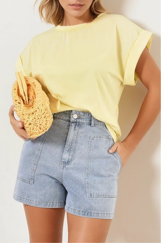 Basic Tee Yellow
