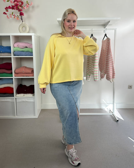 Spring Sweater Yellow