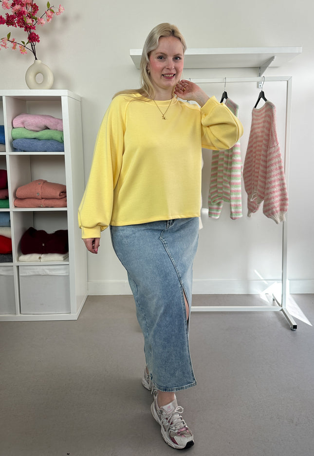 Spring Sweater Yellow