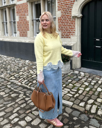 Jeans Skirt Blue Wash