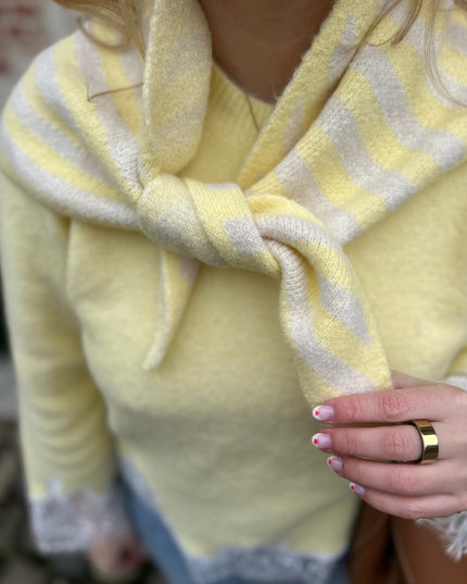 Scarf Yellow Stripes