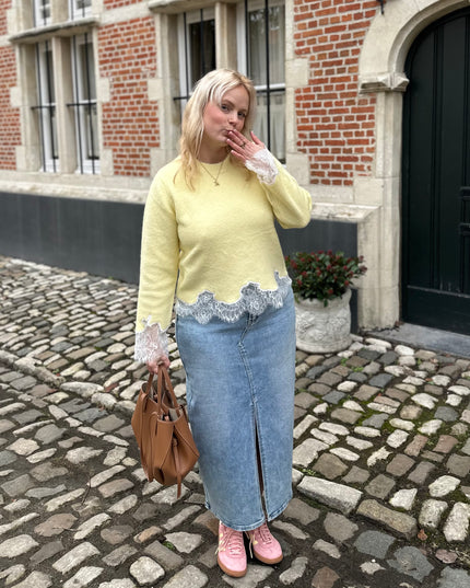 Jeans Skirt Blue Wash