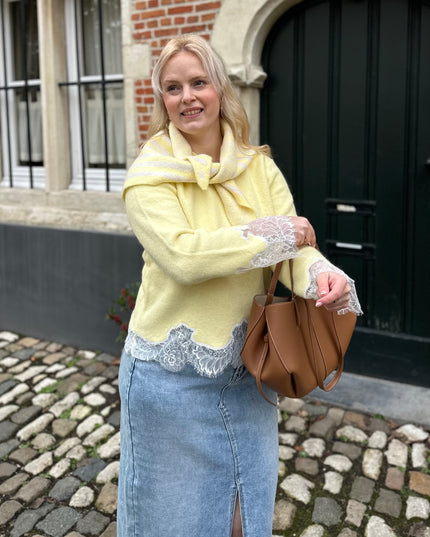 Scarf Yellow Stripes