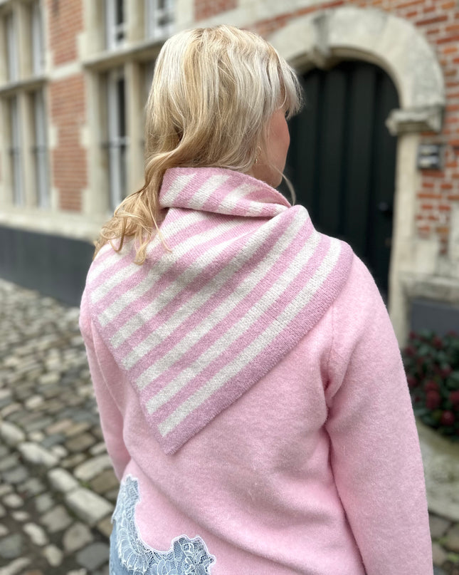 Scarf Pink Stripes