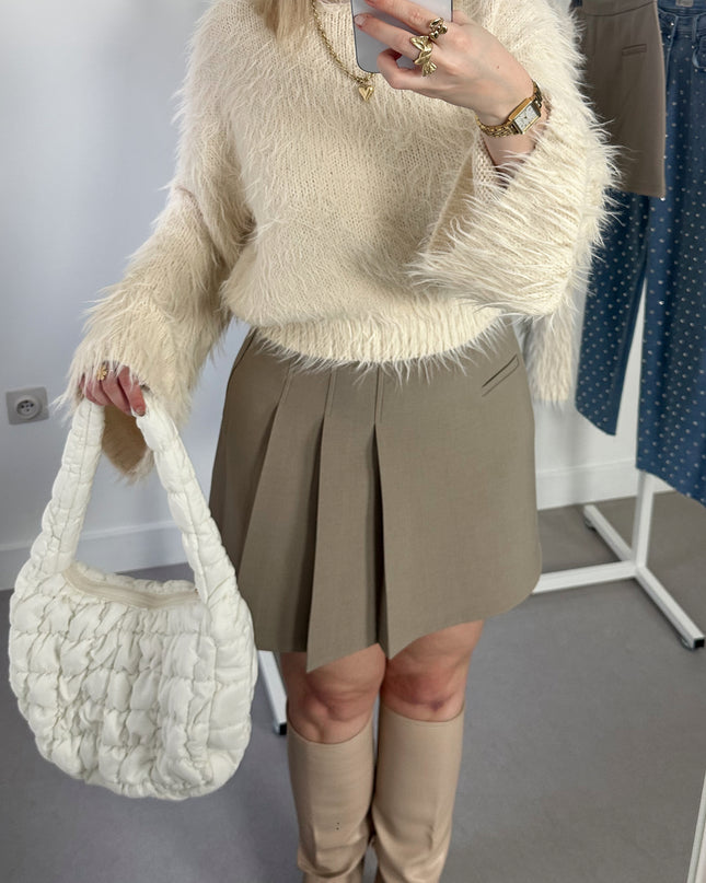 Taupe Skirt