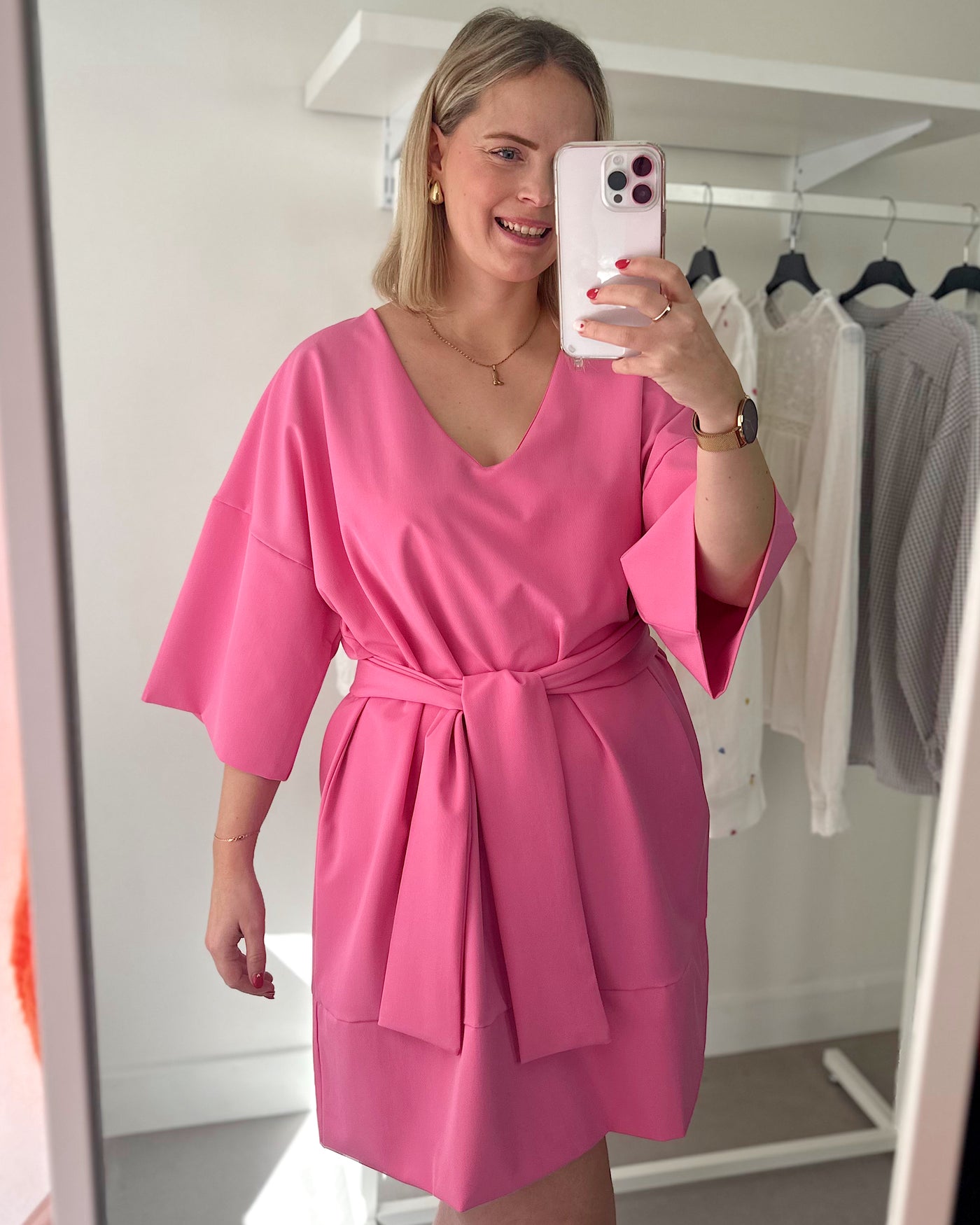 Louise Dress Pink