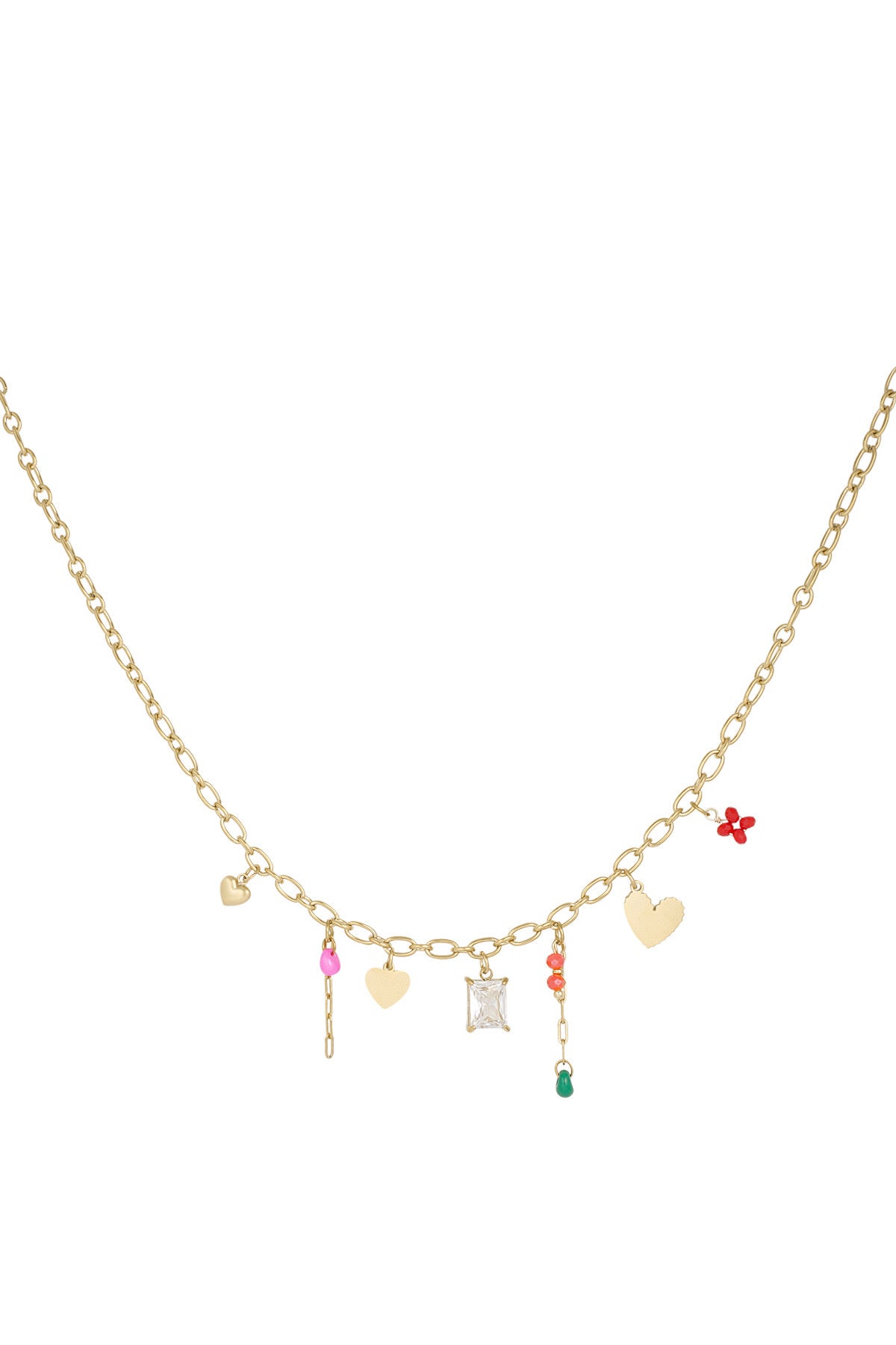Ketting Colorful Pendants