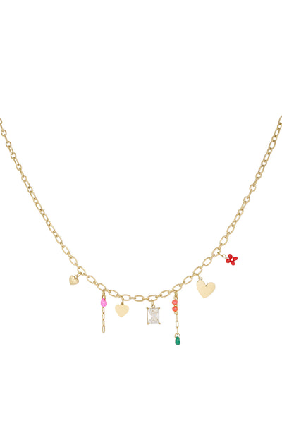 Ketting Colorful Pendants