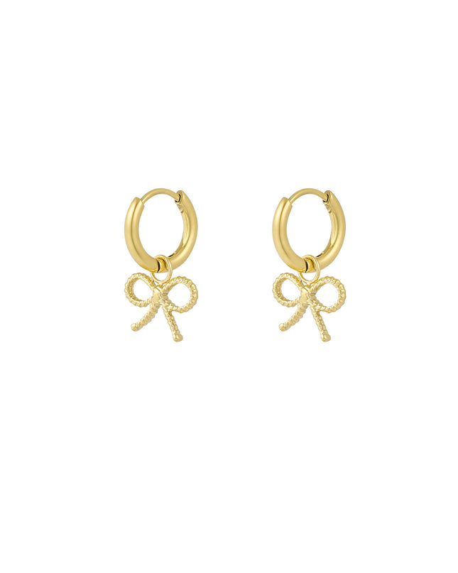 Oorbellen Bows Gold
