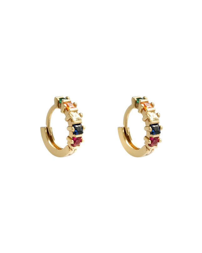 Oorbellen Colorful Hoop