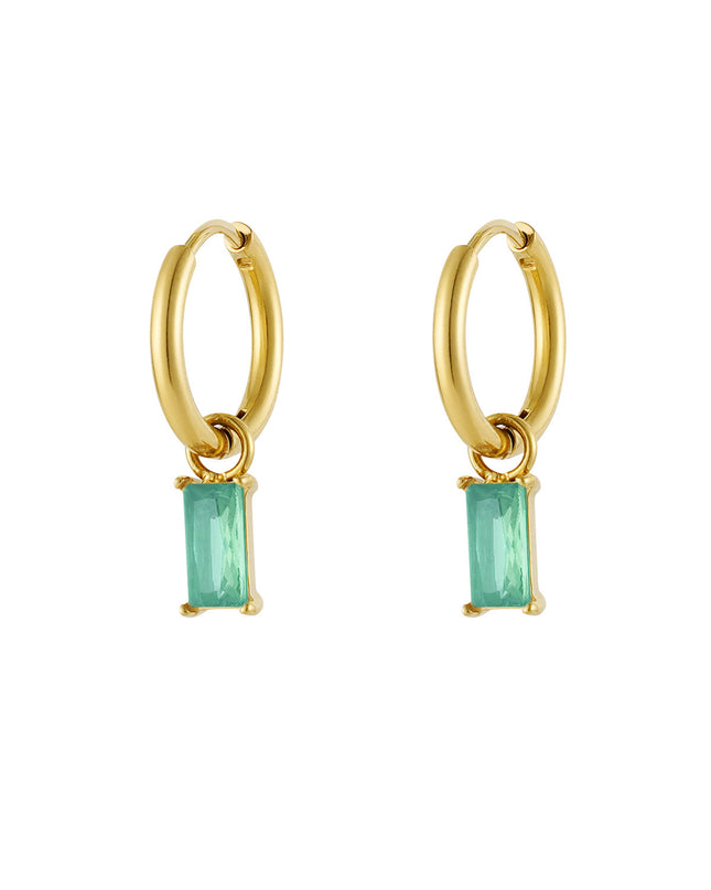 Oorbellen Blue Stone