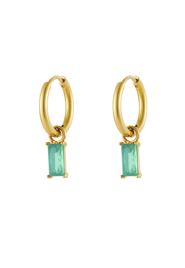 Oorbellen Blue Stone