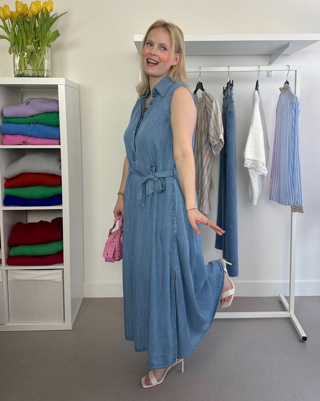 Maxi Dress Tencel Jean