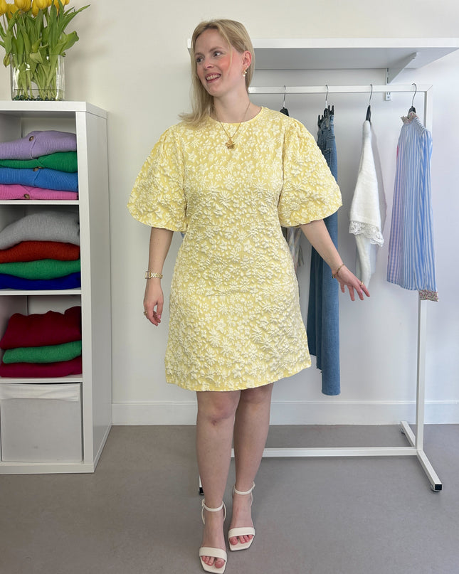 Summer Dress Yellow Flower
