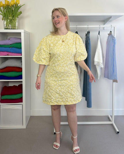Summer Dress Yellow Flower