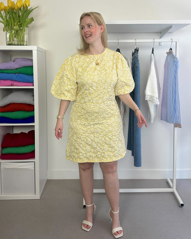 Summer Dress Yellow Flower