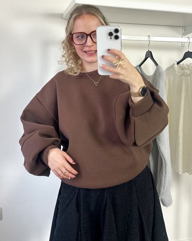 Hallie Sweater Choco