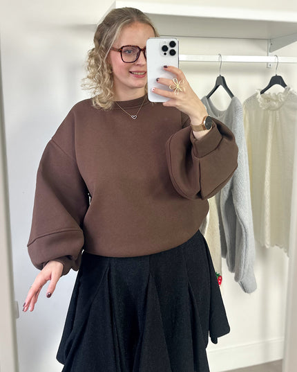 Hallie Sweater Choco