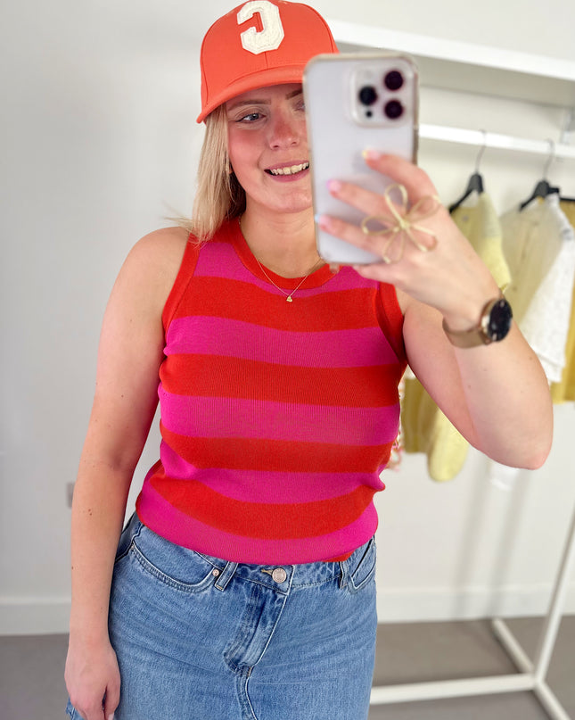 Top Fuchsia Orange