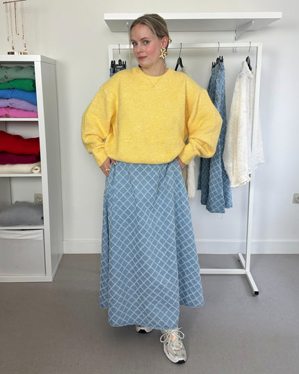 Round Neck Knit Yellow