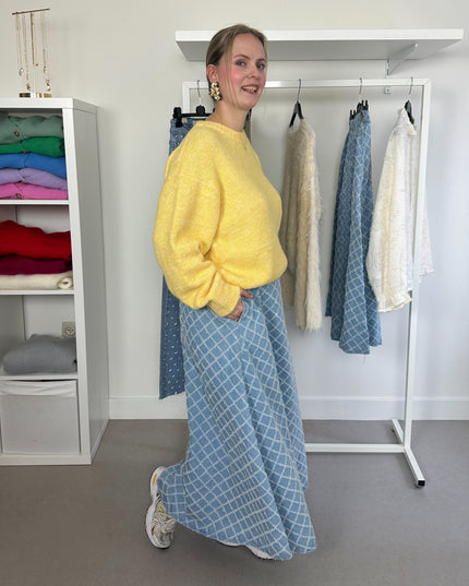 Round Neck Knit Yellow