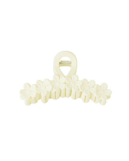 Haarspeld Flower Clip White