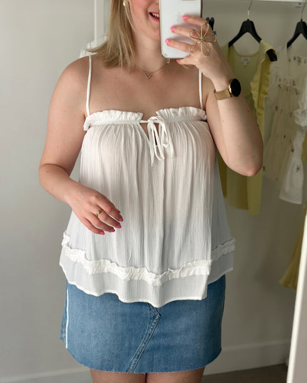 Ulle Top White
