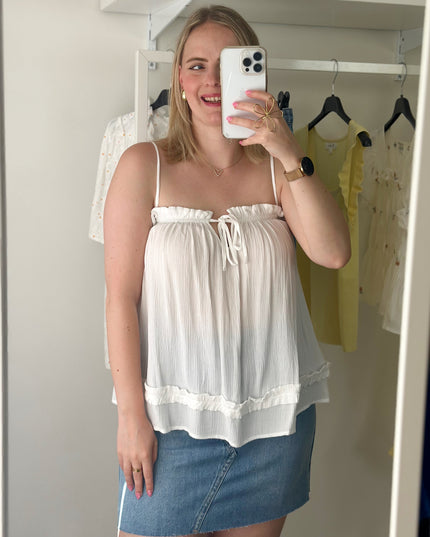 Ulle Top White