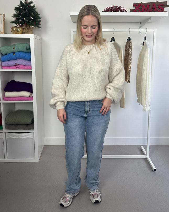 Basic Cosy Knit Crème