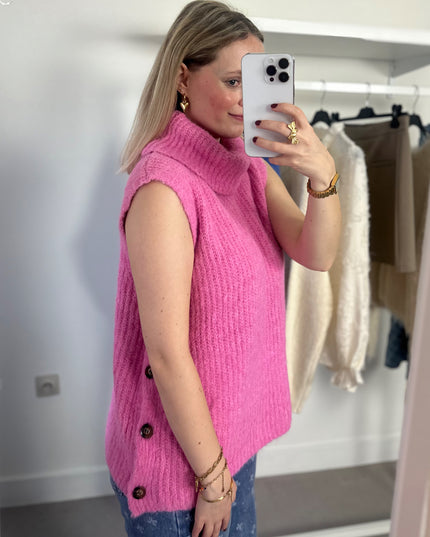 Sleeveless Coltrui Pink