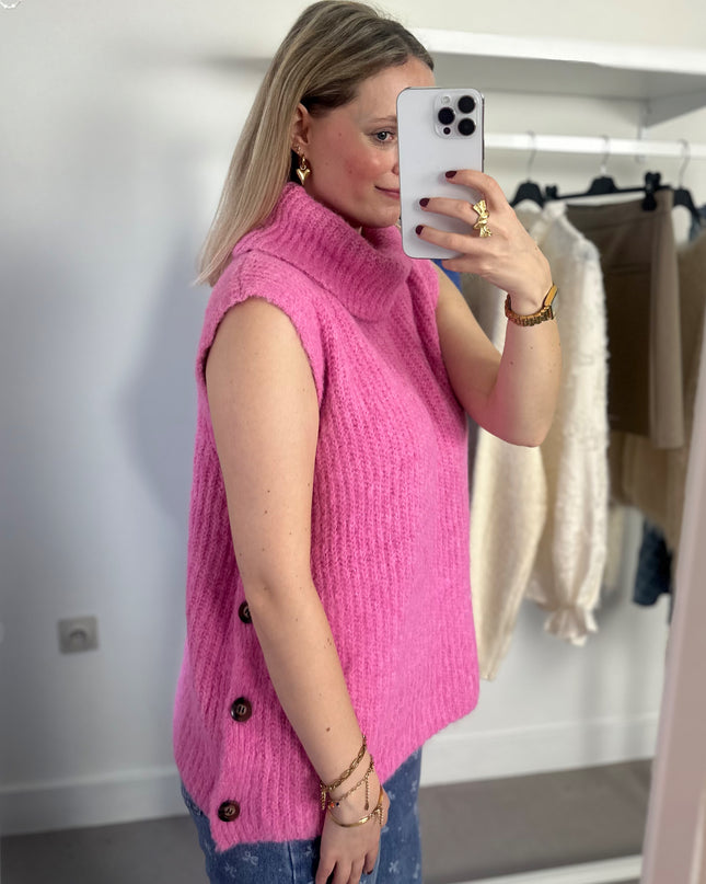 Sleeveless Coltrui Pink