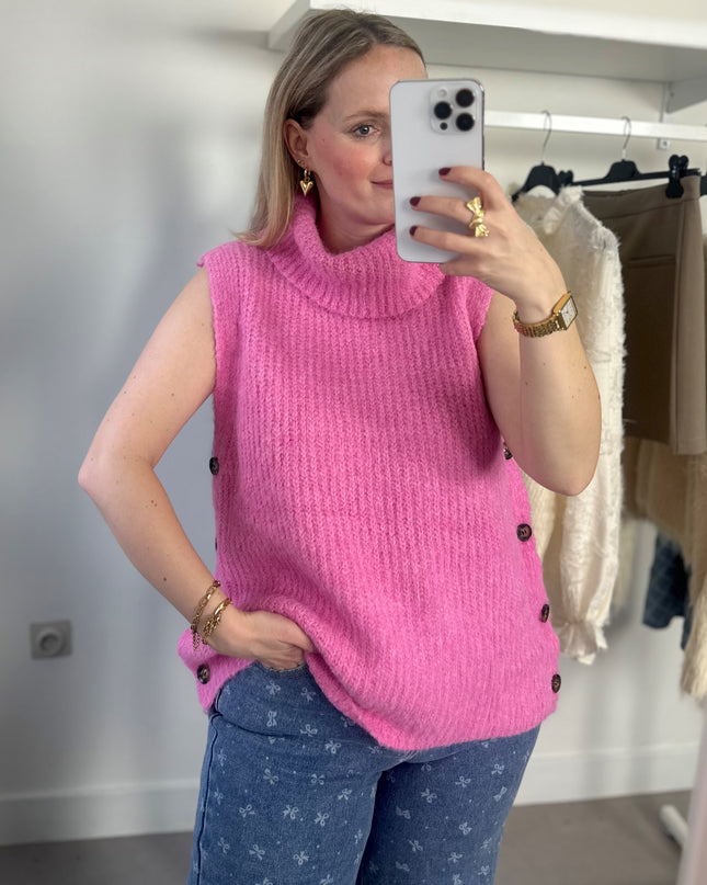 Sleeveless Coltrui Pink