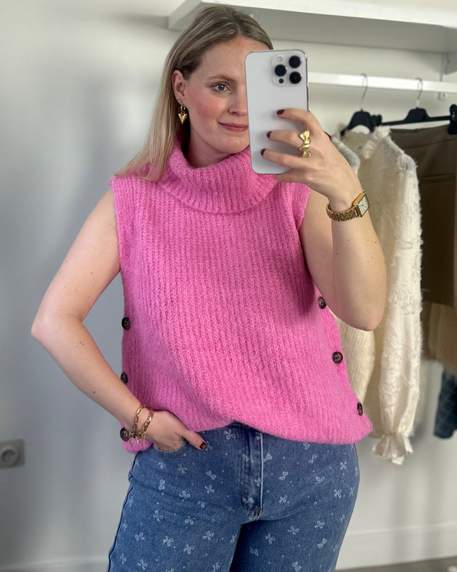 Sleeveless Coltrui Pink