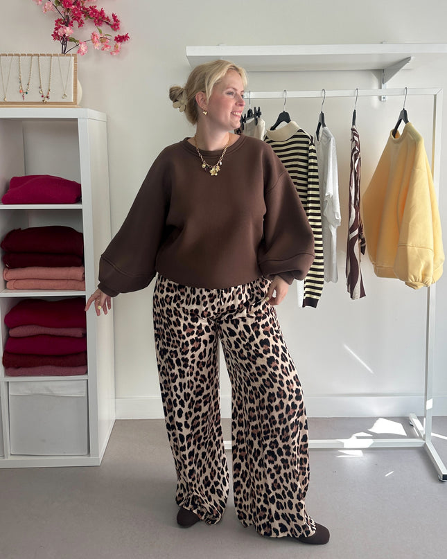 Hallie Sweater Brown