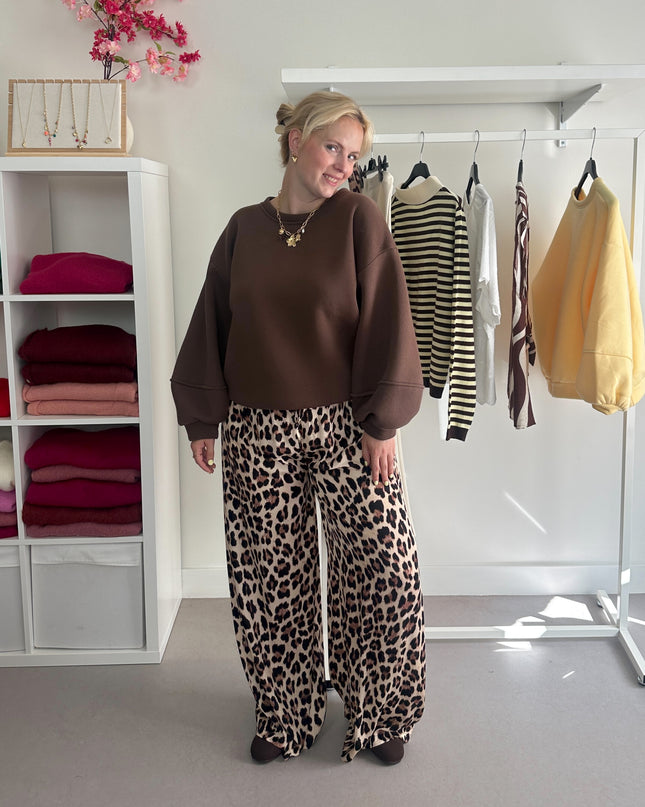 Hallie Sweater Brown