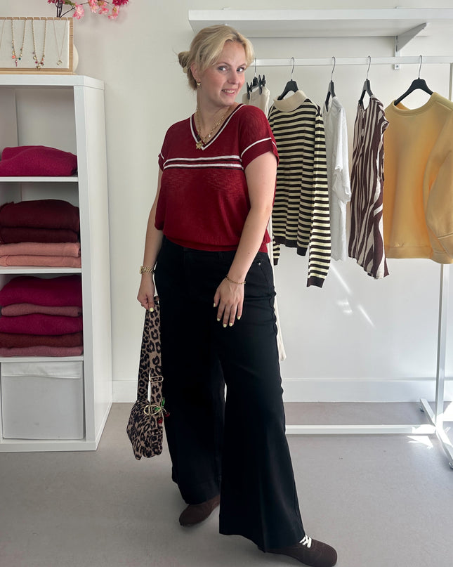 Bordeaux Sleeveless Spencer