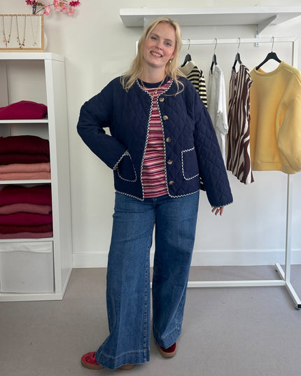 Velours Jacket Marine