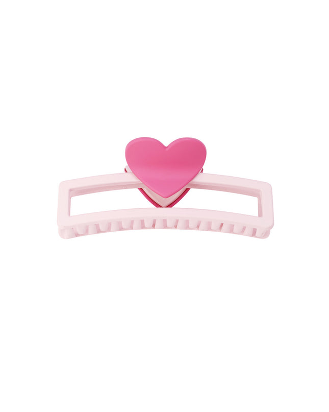 Haarspeld Big Hearts Pink