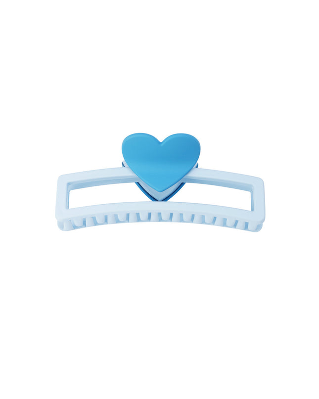 Haarspeld Big Hearts Blue