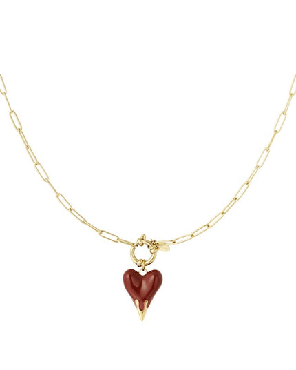 Heart On Fire Ketting
