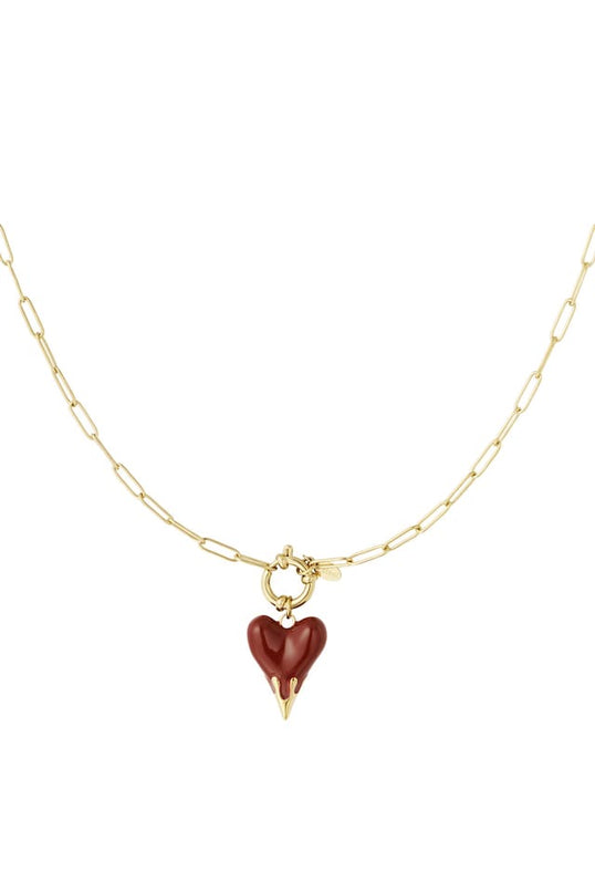 Heart On Fire Ketting