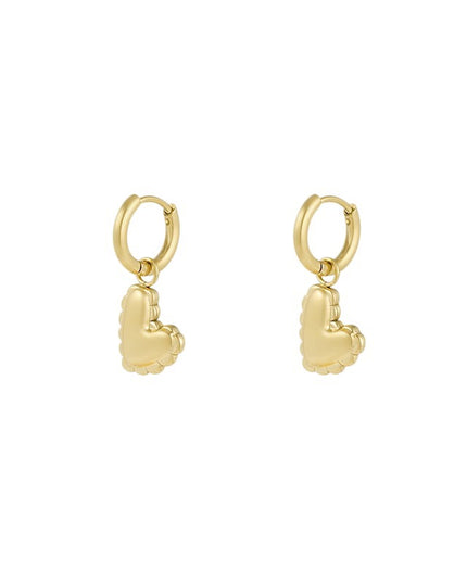 Oorbellen Heart Charm